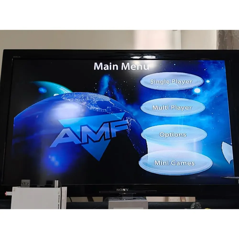 AMF Bowling World Lanes Wii Disc Tested Working